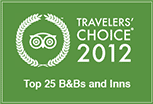 Travelers' Choice 2012 Top 25 B&Bs and Inns
